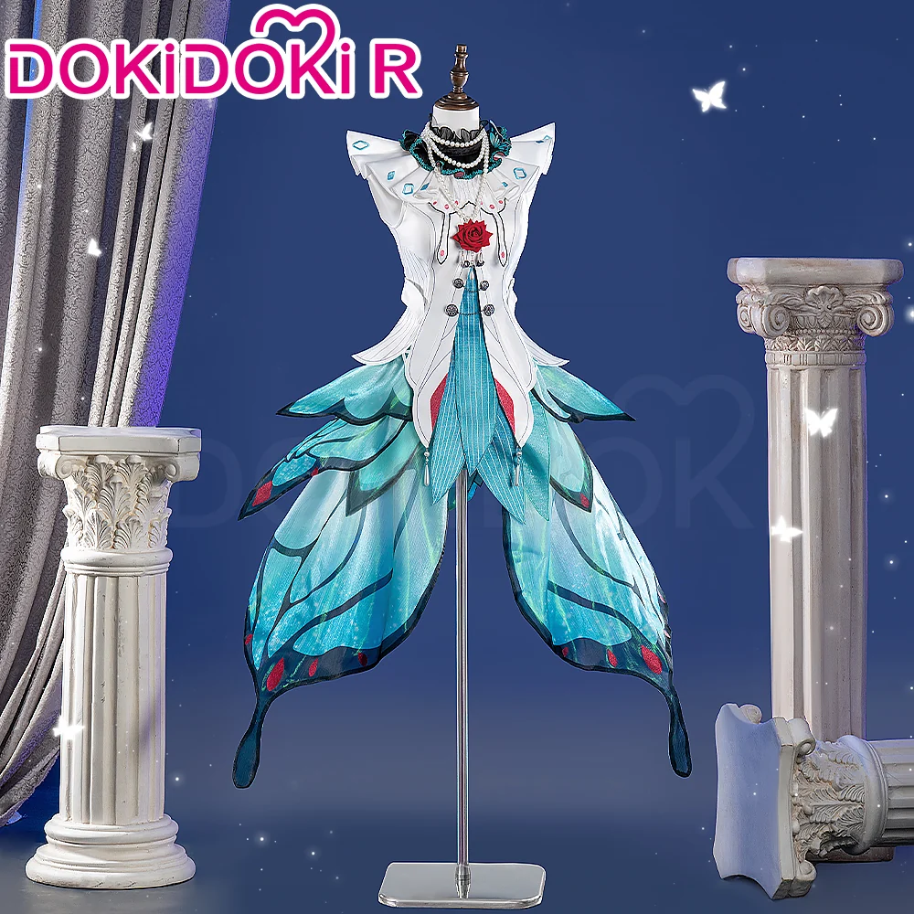 DokiDoki-R Cosplay Costume Swallowtail Butterfly Doujin Blue Morpho Butterfly - Image 2