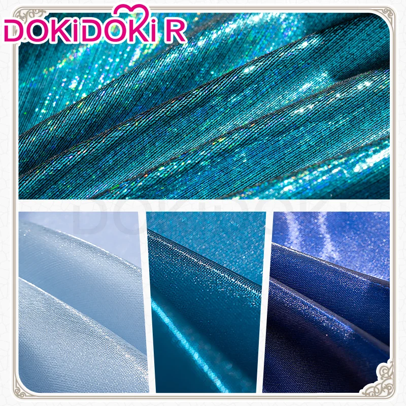 【In Stock】DokiDoki-R Cosplay Midsummer Fairy Girl Costume Green Gown Dress - Image 4