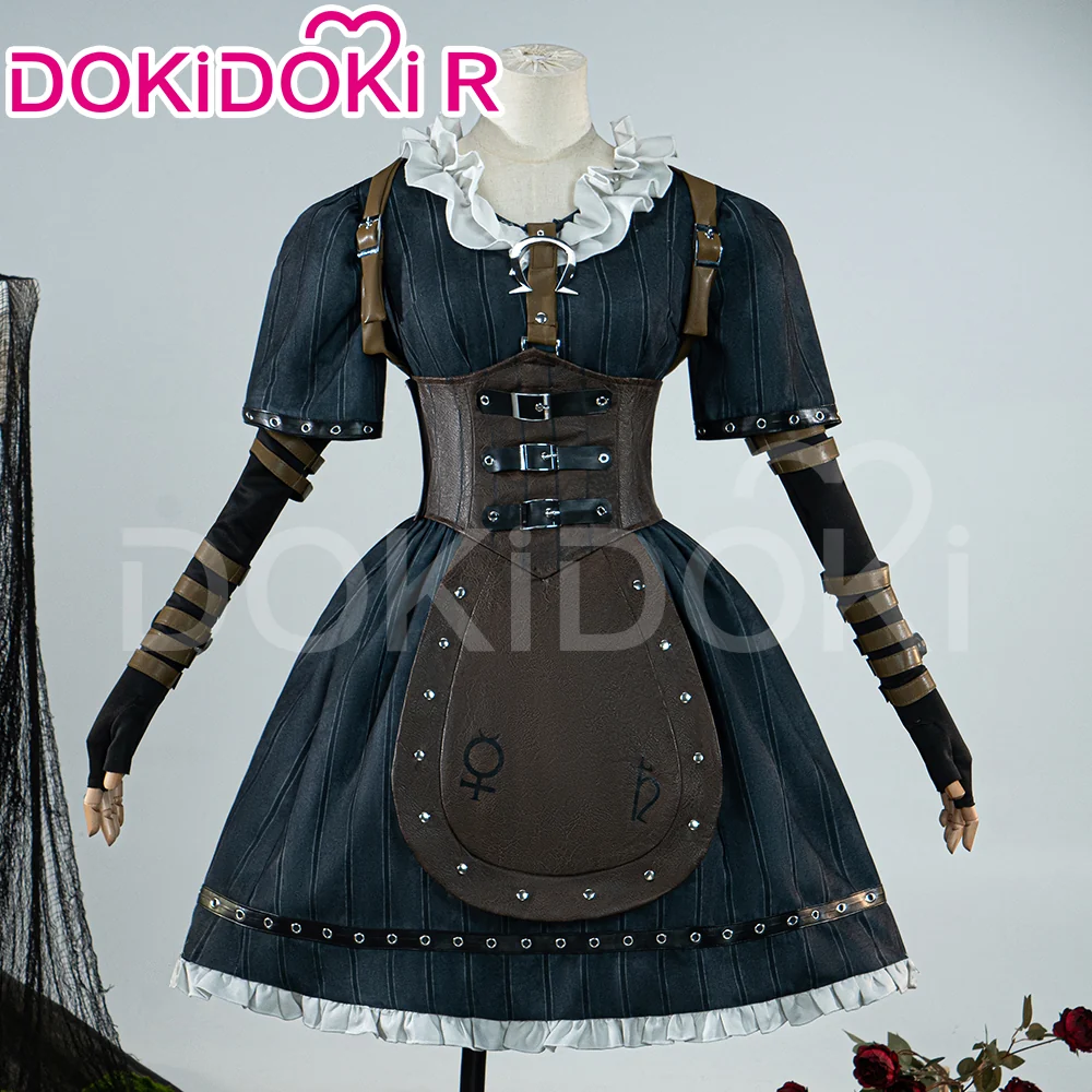 【Size XS-3XL】DokiDoki-R Game Alice: Madness Returns Cosplay Alice Costume Red / Black Dress