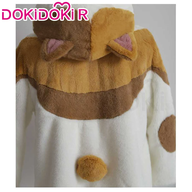 【Size S-3XL】DokiDoki-R Game Cosplay Fat Cat Minion Dojin Winter Furry Coat FF14 - Image 2