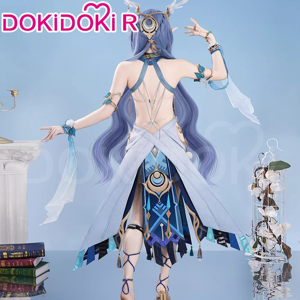 【Partially Ready For Ship】【Size XS-2XL】DokiDoki-R Game Genshin Impact Cosplay Lauma Costume Song of the Welkin Moon Nod Krai - Image 10