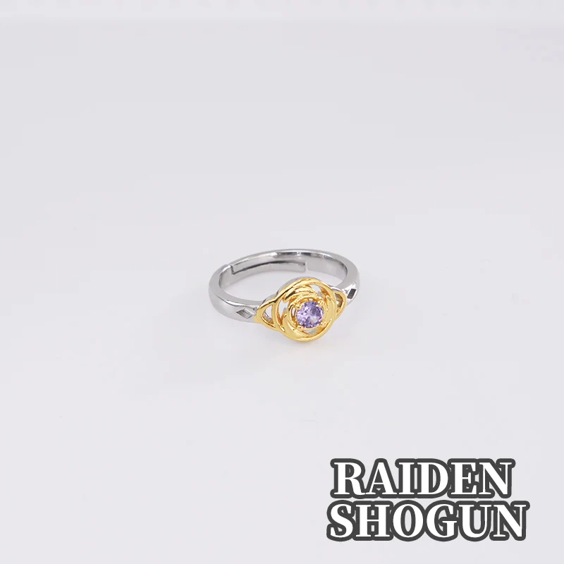 【Partially Ready For Ship】DokiDoki-R Game Genshin Impact  Cosplay Venti / Ayaka / Sangonomiya Kokom/Mona / Raiden Shogun/ Keqing / Kaeya / Scaramouche/ Tartaglia / Wanderer / Ganyu /Albedo /Kazuha / Rings accessory - Image 17