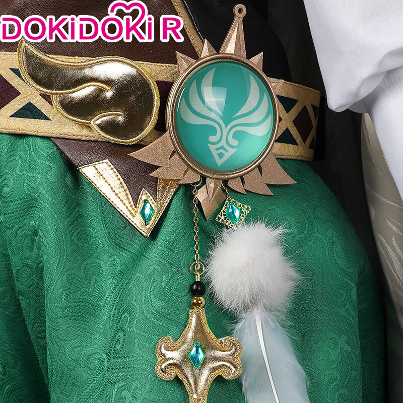 【Size XS-XXL】DokiDoki-R Game Genshin Impact  Cosplay Venti Cosplay Costume - Image 3