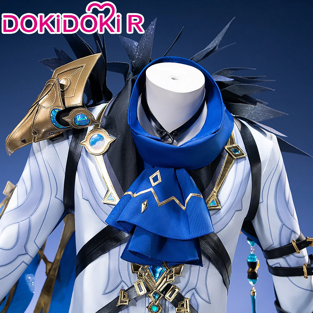 【Ready For Ship】【Size XS-2XL】DokiDoki-R Game Genshin Impact Fatui Harbinger Cosplay  Il Dottore Costume - Image 4