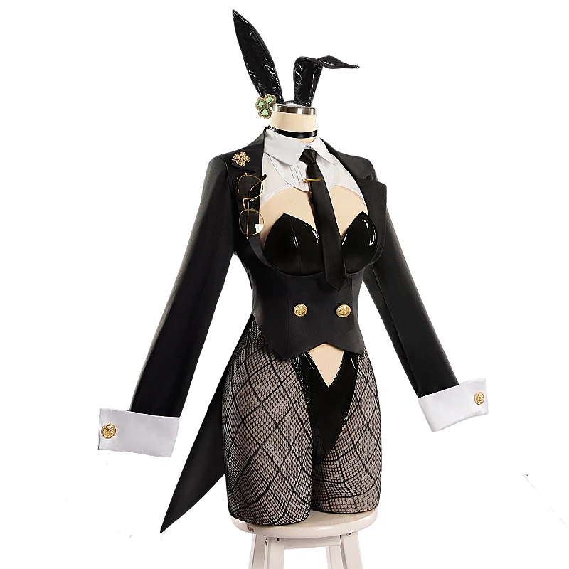 【Partially Ready For Ship】【Size S-2XL】DokiDoki-R Game Cosplay Costume Sexy Bunny Girl - Image 5