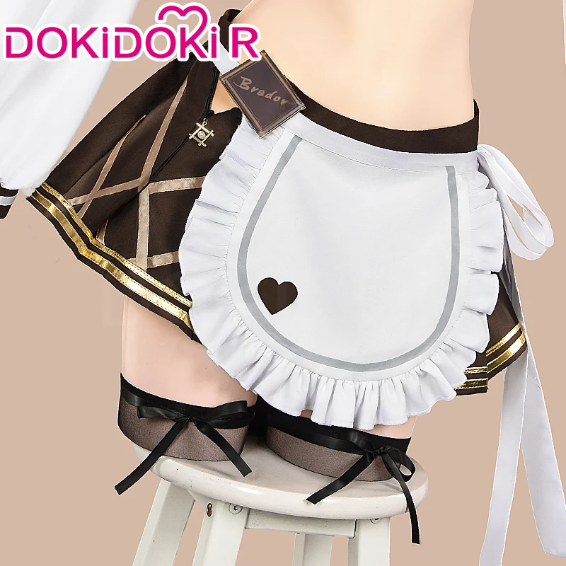 【Partially Ready For Ship】DokiDoki-R Game Cosplay Sexy Uniform Costume - Image 4