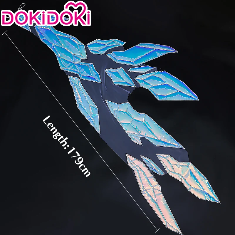 【 In Stock】DokiDoki-R Game Honkai Impact 3 Cosplay Herrscher of Flamescion Time Runner  Kiana Costume / Wig - Image 6