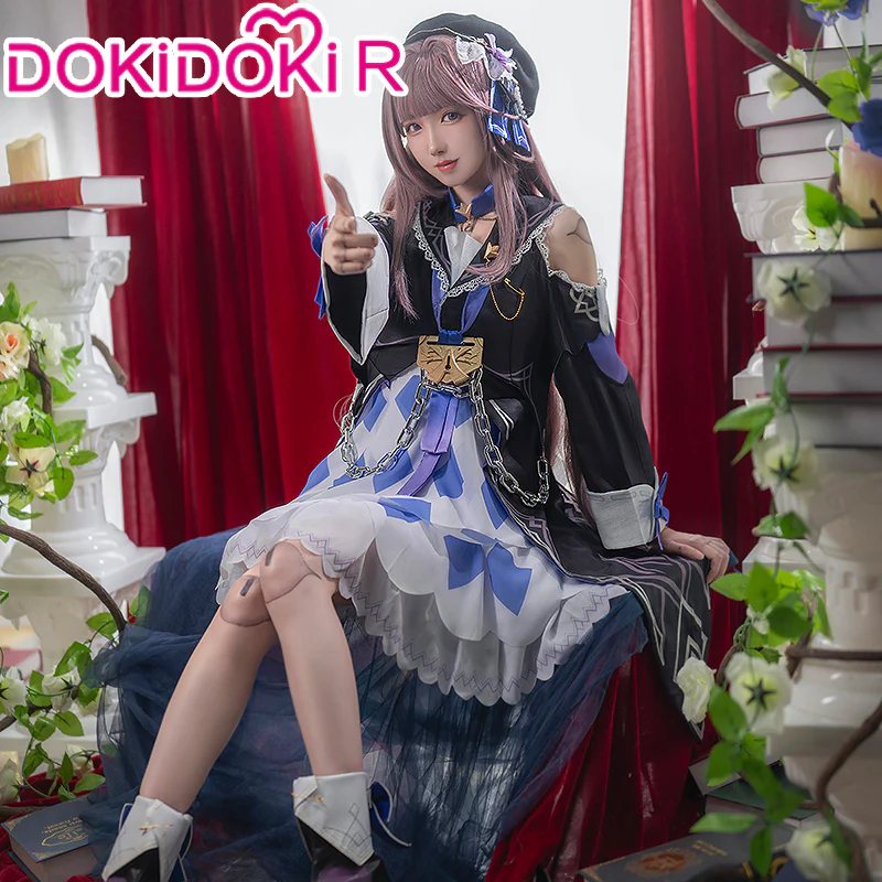 【In Stock】DokiDoki-R Game Honkai: Star Rail Cosplay Herta Cosplay Costume Dress