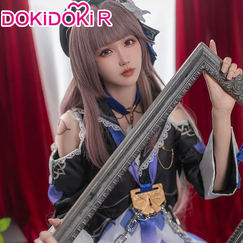 【In Stock】DokiDoki-R Game Honkai: Star Rail Cosplay Herta Cosplay Costume Dress - Image 4