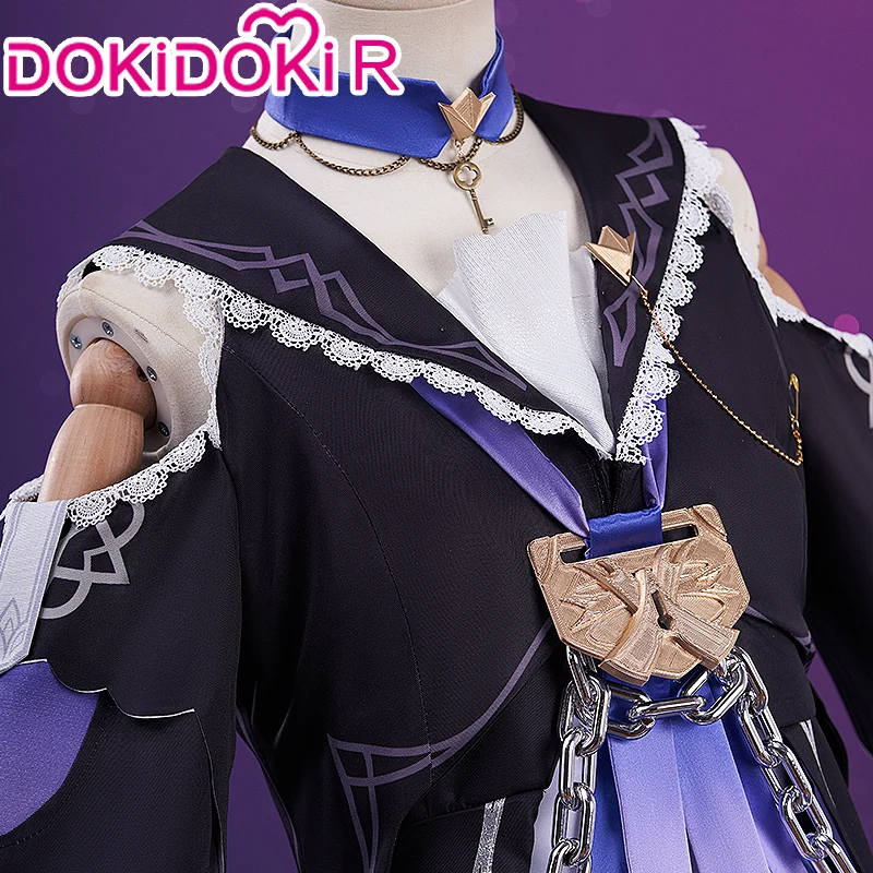 【In Stock】DokiDoki-R Game Honkai: Star Rail Cosplay Herta Cosplay Costume Dress - Image 7