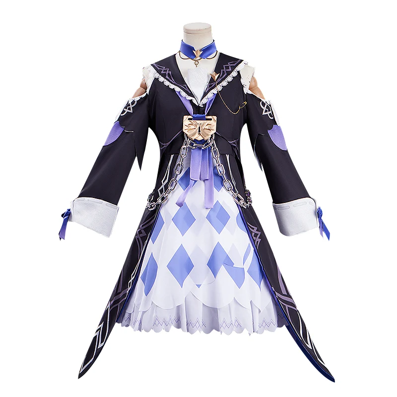 【In Stock】DokiDoki-R Game Honkai: Star Rail Cosplay Herta Cosplay Costume Dress - Image 9