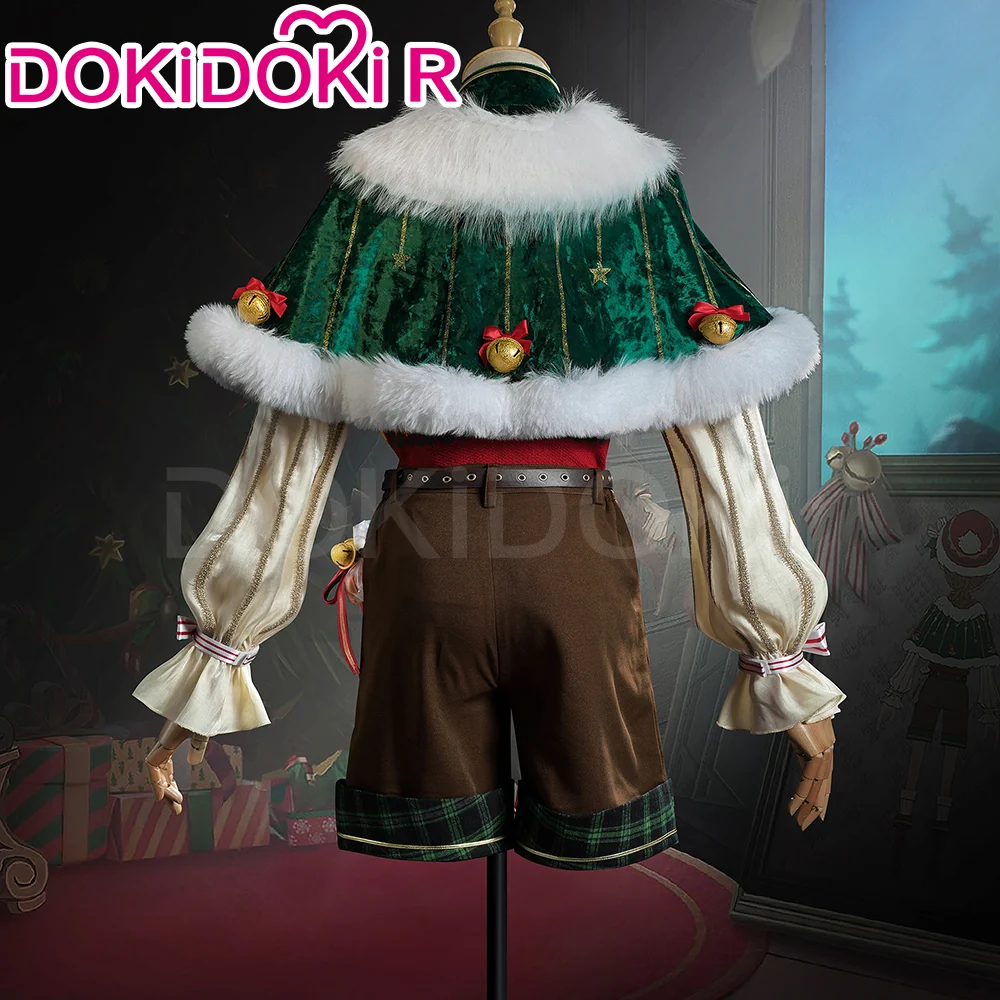【Size S-2XL】DokiDoki-R Game Cosplay Identiity V Cosplay Painter Christmas Eve Idv Costume / Hat - Image 3