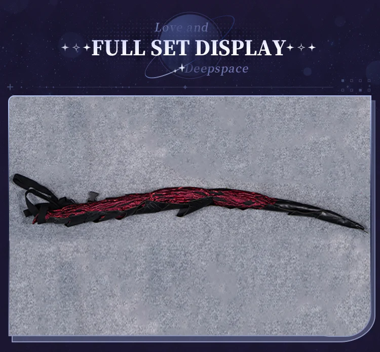 【Size XS-2XL】DokiDoki-R Game Love And Deepspace Cosplay Main Character Protagonist Where Drakeshadows Fall Costume Sylus MC Scarlet Passion - Image 6
