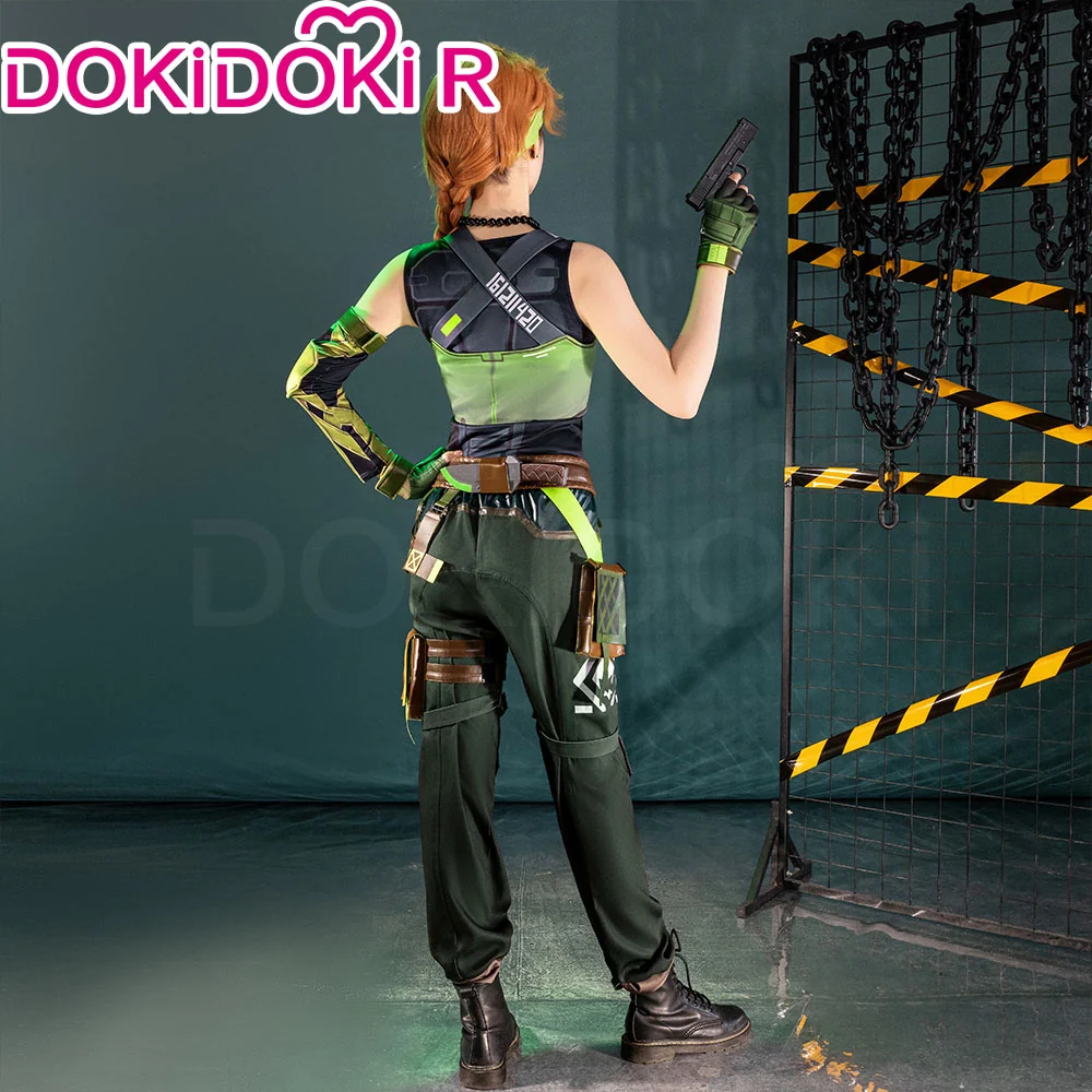 【In Stock】DokiDoki-R Game Valorant Cosplay Skye Costume Kirra Foster - Image 2