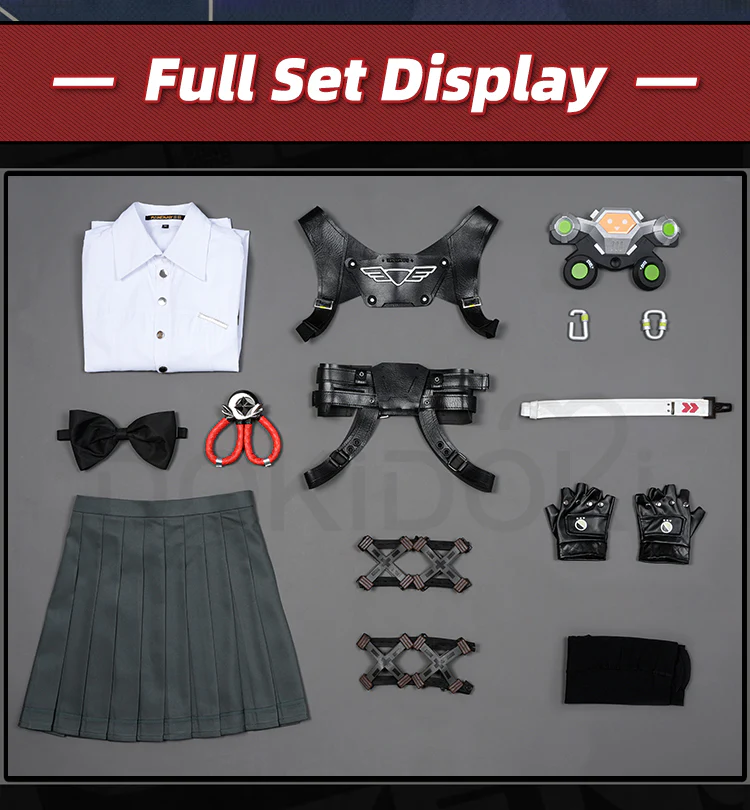 【Partially In Stock】DokiDoki-R Game Zenless Zone Zero Cosplay Alice Thymefield Costume ZZZ - Image 5
