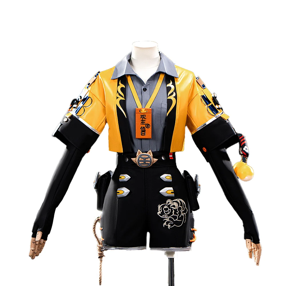 【In Stock】【Size S-2XL】DokiDoki-R Game Zenless Zone Zero Cosplay JuFufu Costume / Tail Ju Fu Fu ZZZ - Image 5