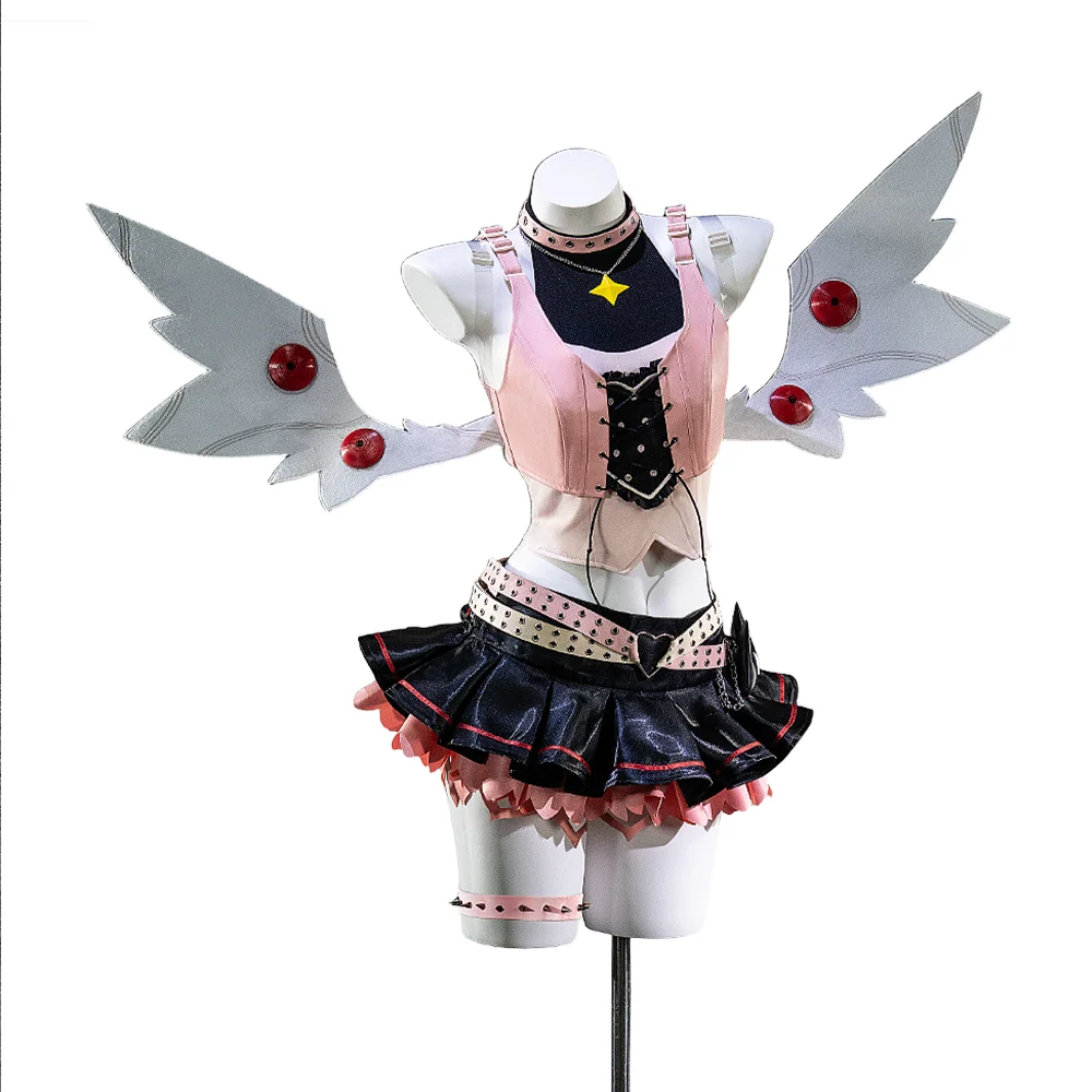 DokiDoki-R Game Zenless Zone Zero Cosplay Nangong Yu Costume Angels of Delusion x KFC ZZZ Nan Gong Yu - Image 5