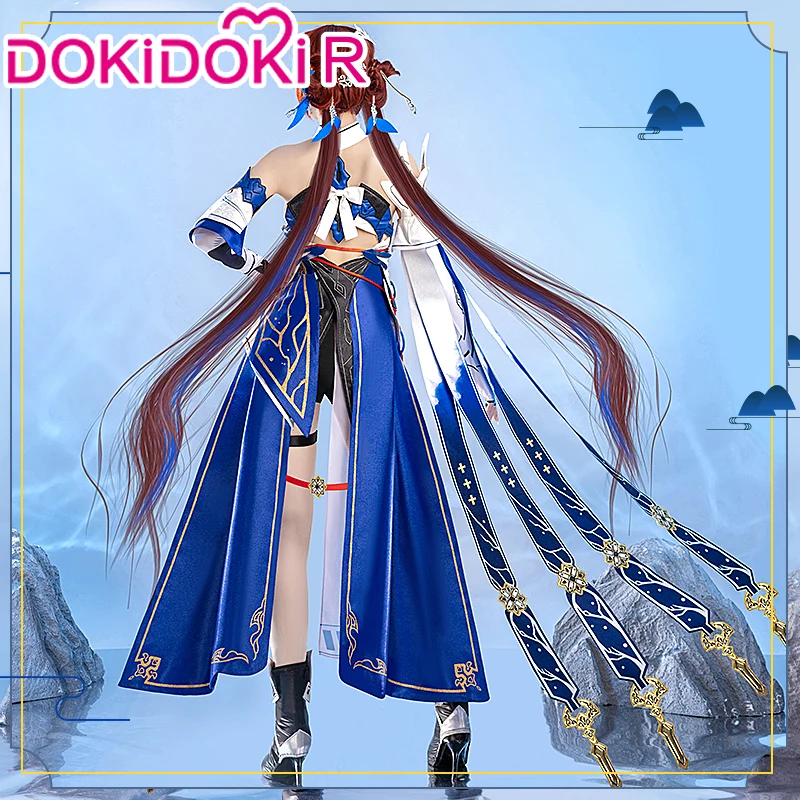 【Partial Size Ready For Ship】【In Stock】DokiDoki-R Game Honkai Impact 3 Li Sushang Cosplay Costume / Wig / Shoes Cover Lisushang - Image 2
