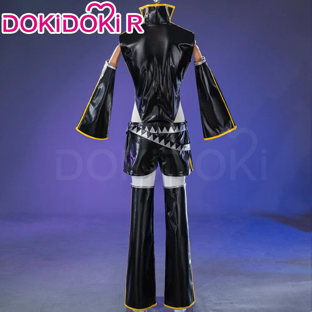 DokiDoki-R VSINGER Cosplay Kagamine Len Costume Punk Leather - Image 2