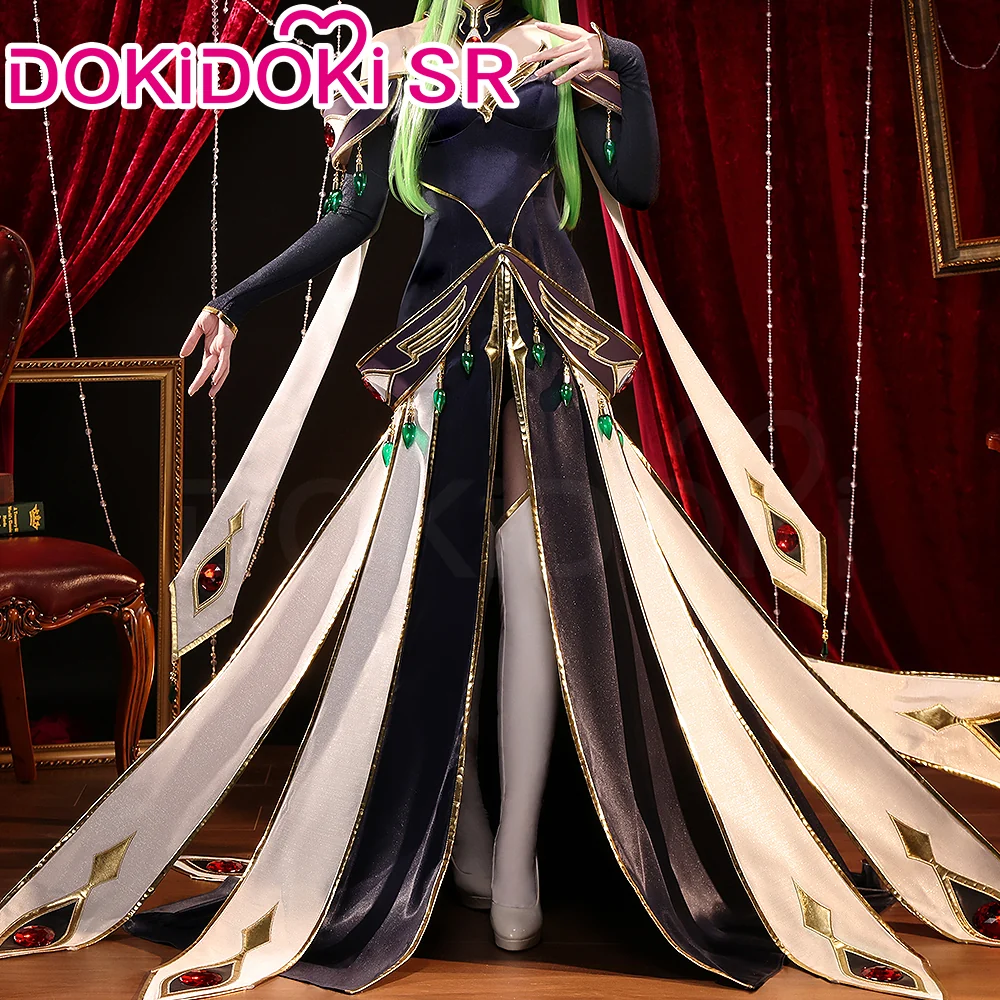 【Ready For Ship】【Last Batch】DokiDoki-SR Anime Cosplay Queen Costume White / Black Uniform King Wear - Image 2