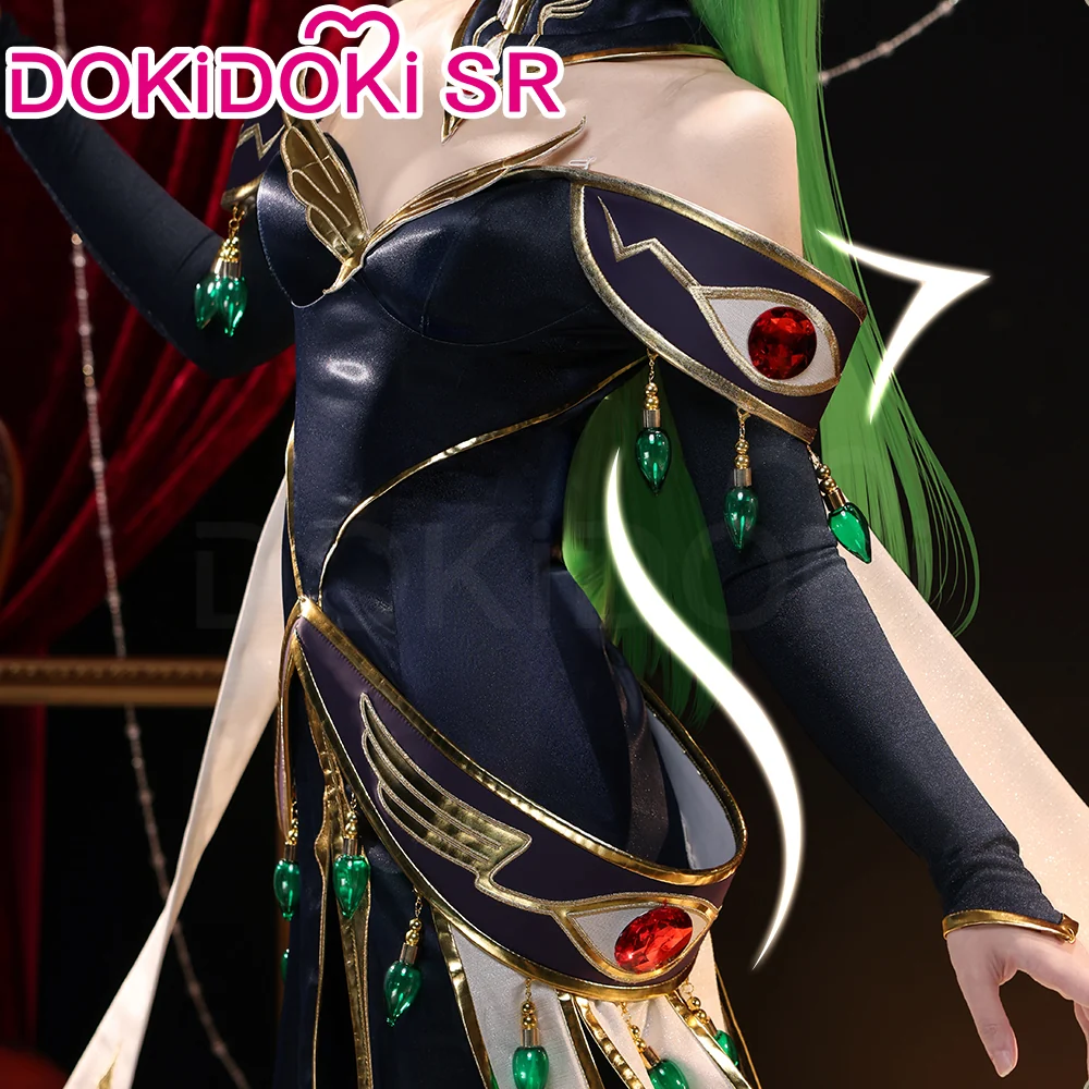 【Ready For Ship】【Last Batch】DokiDoki-SR Anime Cosplay Queen Costume White / Black Uniform King Wear - Image 5