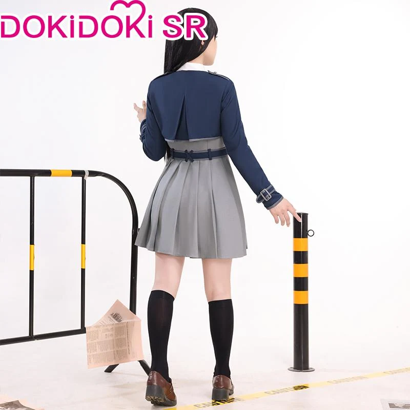 DokiDoki-SR Anime Lycoris Recoil Cosplay Inoue Takina / Nishikigi Chisato Cosplay Uniform Costume - Image 4