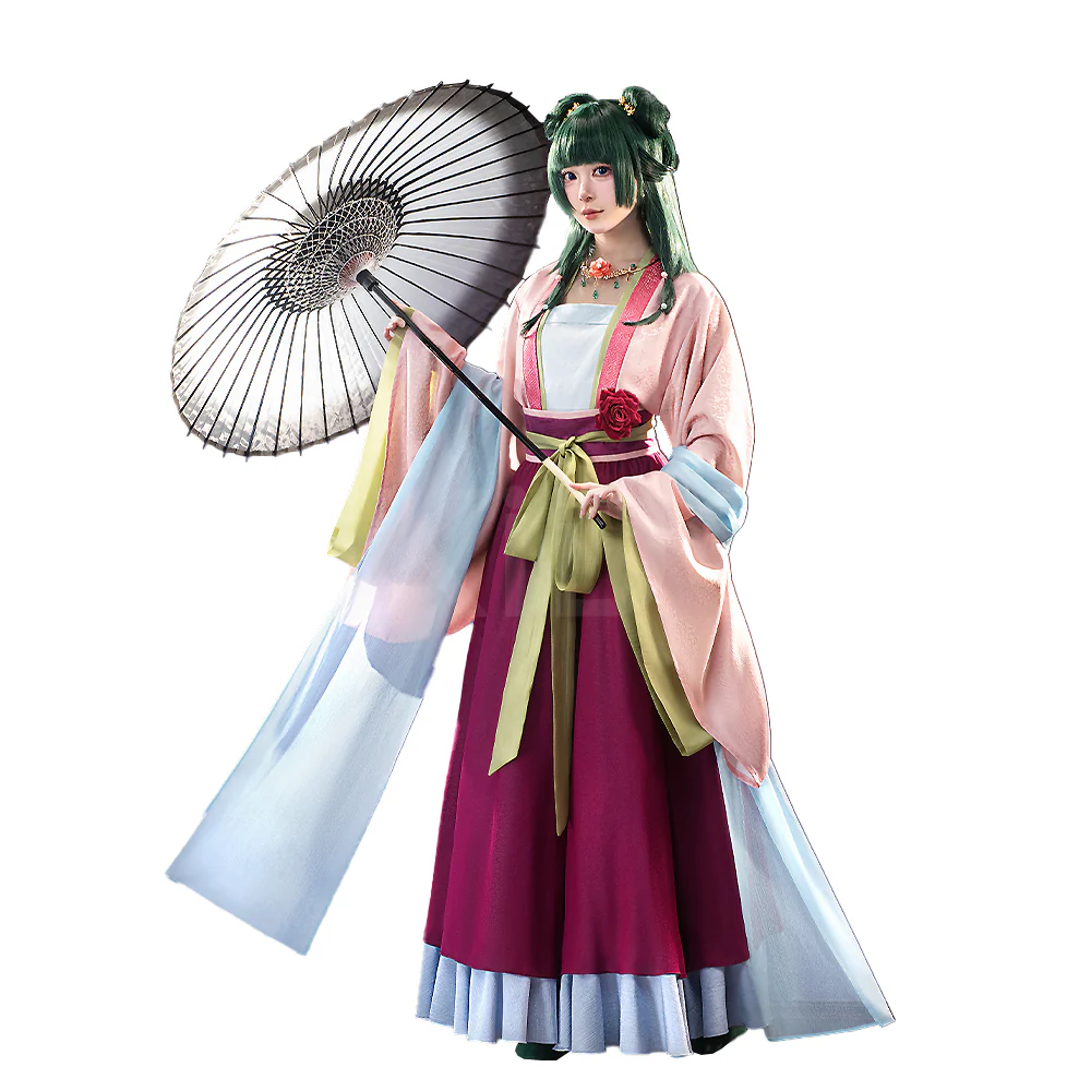 【2.0 Ver】【Partial Ready For Ship】【Size XS-4XL】DokiDoki-SR Anime The Apothecary Diaries Cosplay Maomao Costume Mao Mao The Garden Party - Image 5