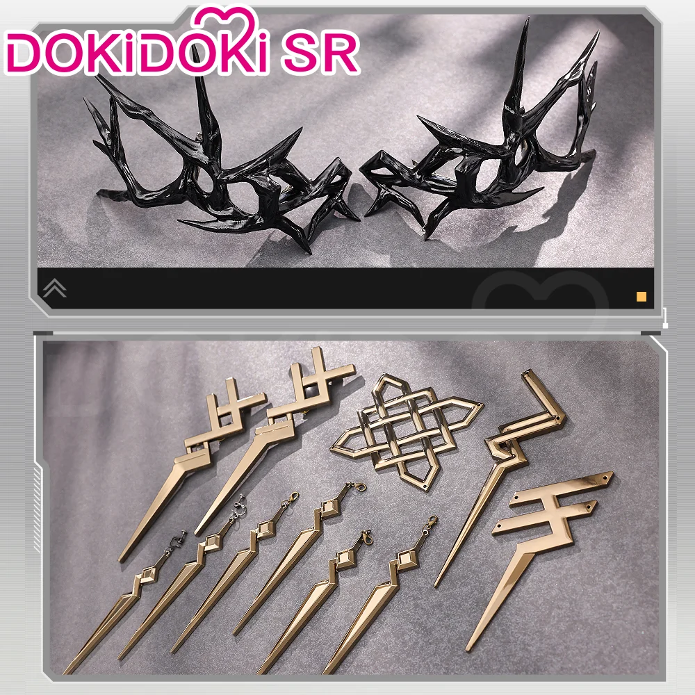 DokiDoki-SR Game Arknighs Cosplay Logos Costume / Headwear - Image 5