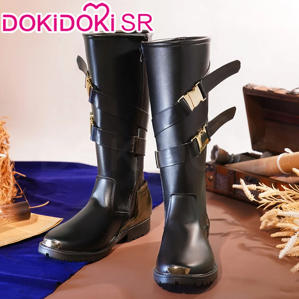 DokiDoki-SR Game Arknights Cosplay Młynar Costume / Wig / Shoes W Dali Skin - Image 8