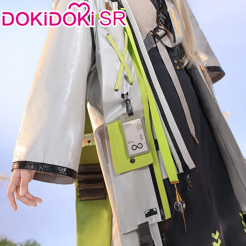 DokiDoki-SR Game Arknights Cosplay Muelsyse Costume / Wig - Image 3