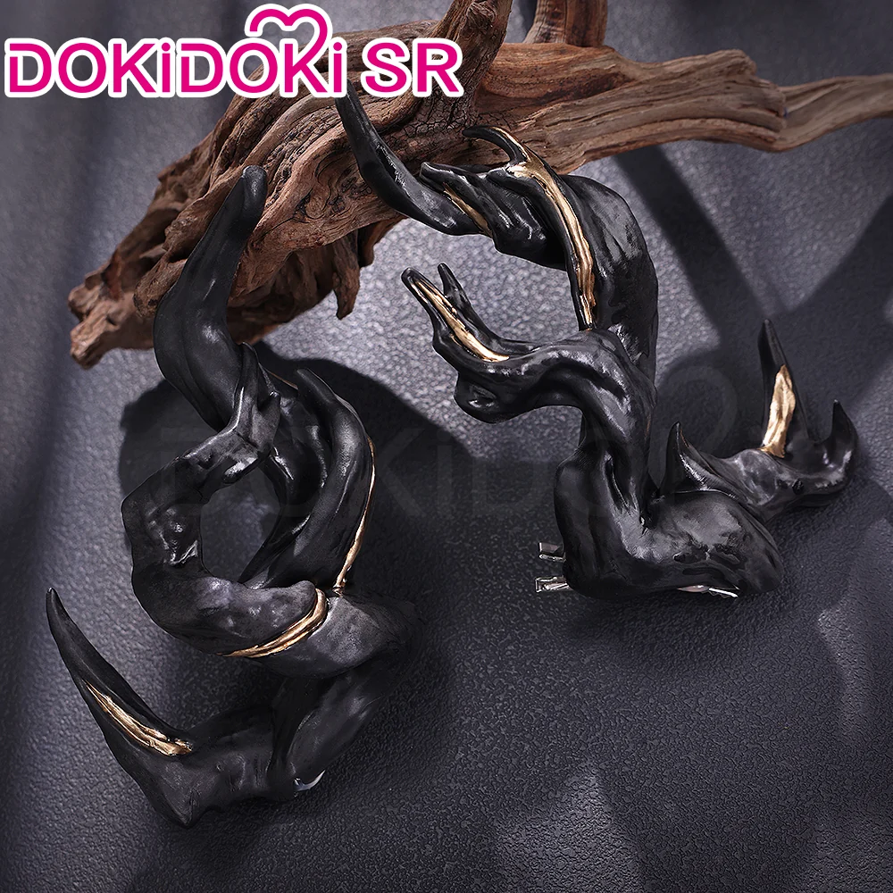 DokiDoki-SR Game Arknights Cosplay Wang Costume / Horn - Image 12