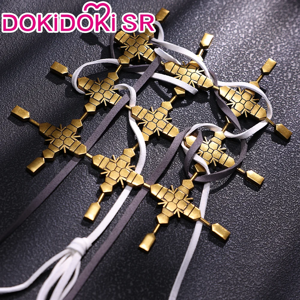 DokiDoki-SR Game Arknights Cosplay Wang Costume / Horn - Image 4