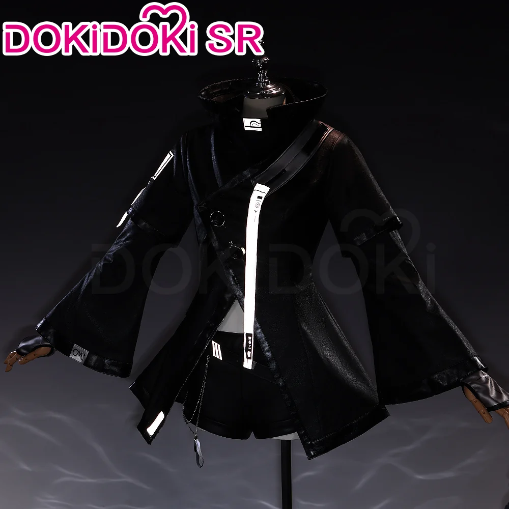 DokiDoki-SR Game Arknights Lapland Cosplay Costume Black - Image 2