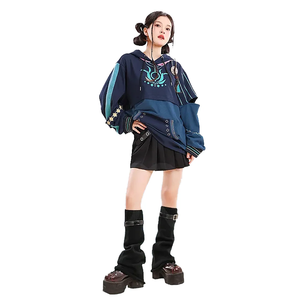 【Clearance Sale】【Ready For Ship】【Last Batch】DokiDoki-SR Game Genshin Impact Cosplay Tighnari Costume Sand Sea Forest Coat Casual Wear - Image 6