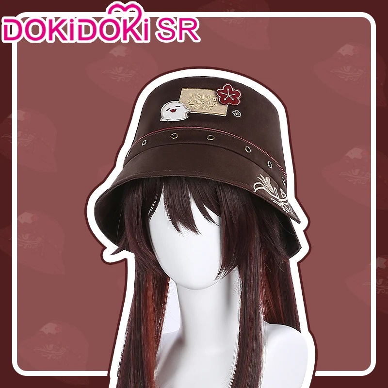 【In Stock】DokiDoki-SR Game Genshin Impact Cosplay Hutao / Ganyu / Scaramouche Bucket Hat Hu Tao Gan Yu - Image 3
