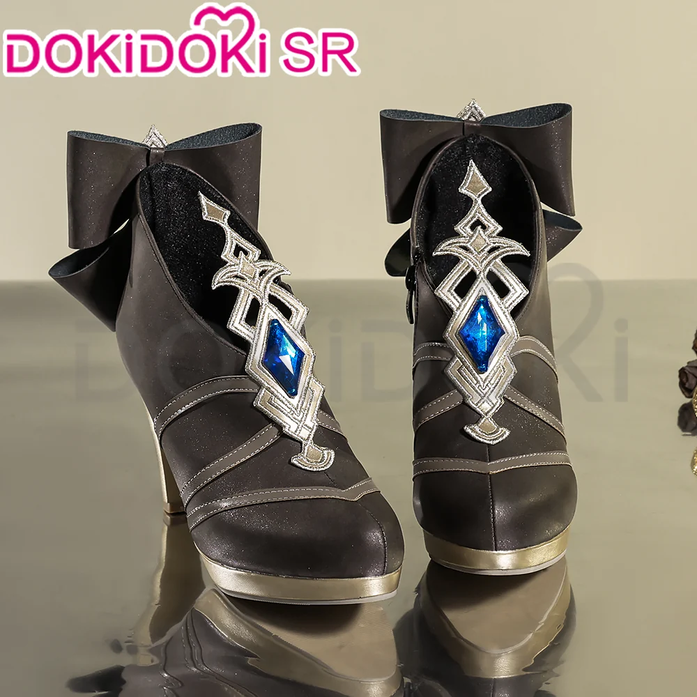 【Ready For Ship】DokiDoki-SR Game Genshin Impact Cosplay Navia Shoes Fontaine