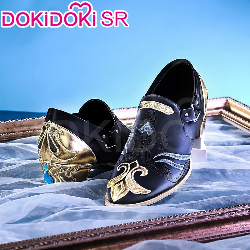 【Partially Ready For Ship】【Size S-2XL】【Costume Last Batch】DokiDoki-SR Game Genshin Impact Cosplay Neuvillette Costume / Shoes Fontaine - Image 11