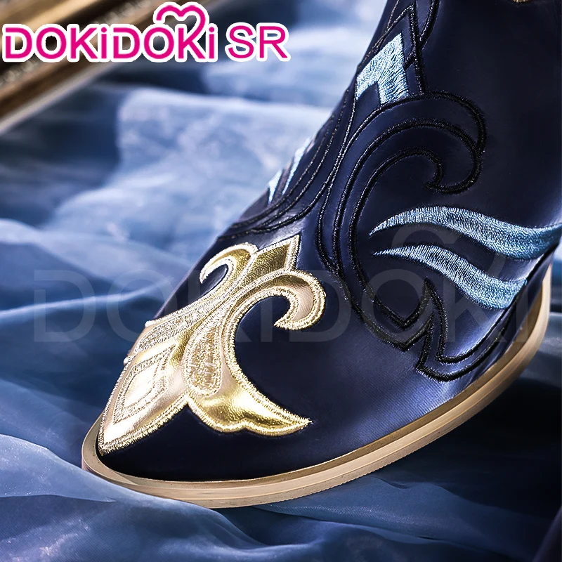 【Partially Ready For Ship】【Size S-2XL】【Costume Last Batch】DokiDoki-SR Game Genshin Impact Cosplay Neuvillette Costume / Shoes Fontaine - Image 13
