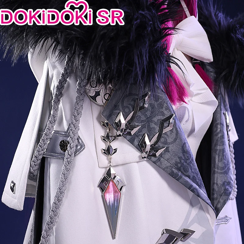 【Ready For Ship】DokiDoki-SR Game Genshin Impact Fatui Harbinger Cosplay Columbina Cosplay Costume - Image 2