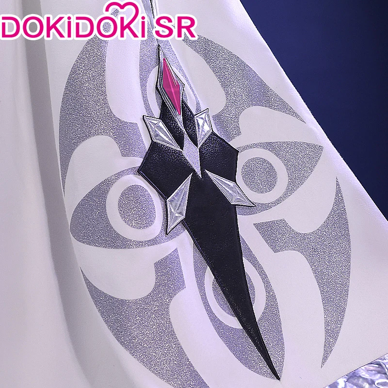 【Ready For Ship】DokiDoki-SR Game Genshin Impact Fatui Harbinger Cosplay Columbina Cosplay Costume - Image 3