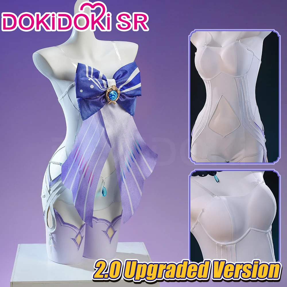 【Partially Ready For Ship】DokiDoki-SR Game Genshin Impact Sangonomiya Kokomi  Cosplay Costume Women - Image 3