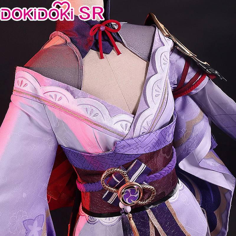 【Ready For Ship】【Size S-2XL】DokiDoki-SR Game Genshin Impact  Raiden Shogun  Cosplay Costume Baal / Shoes - Image 5