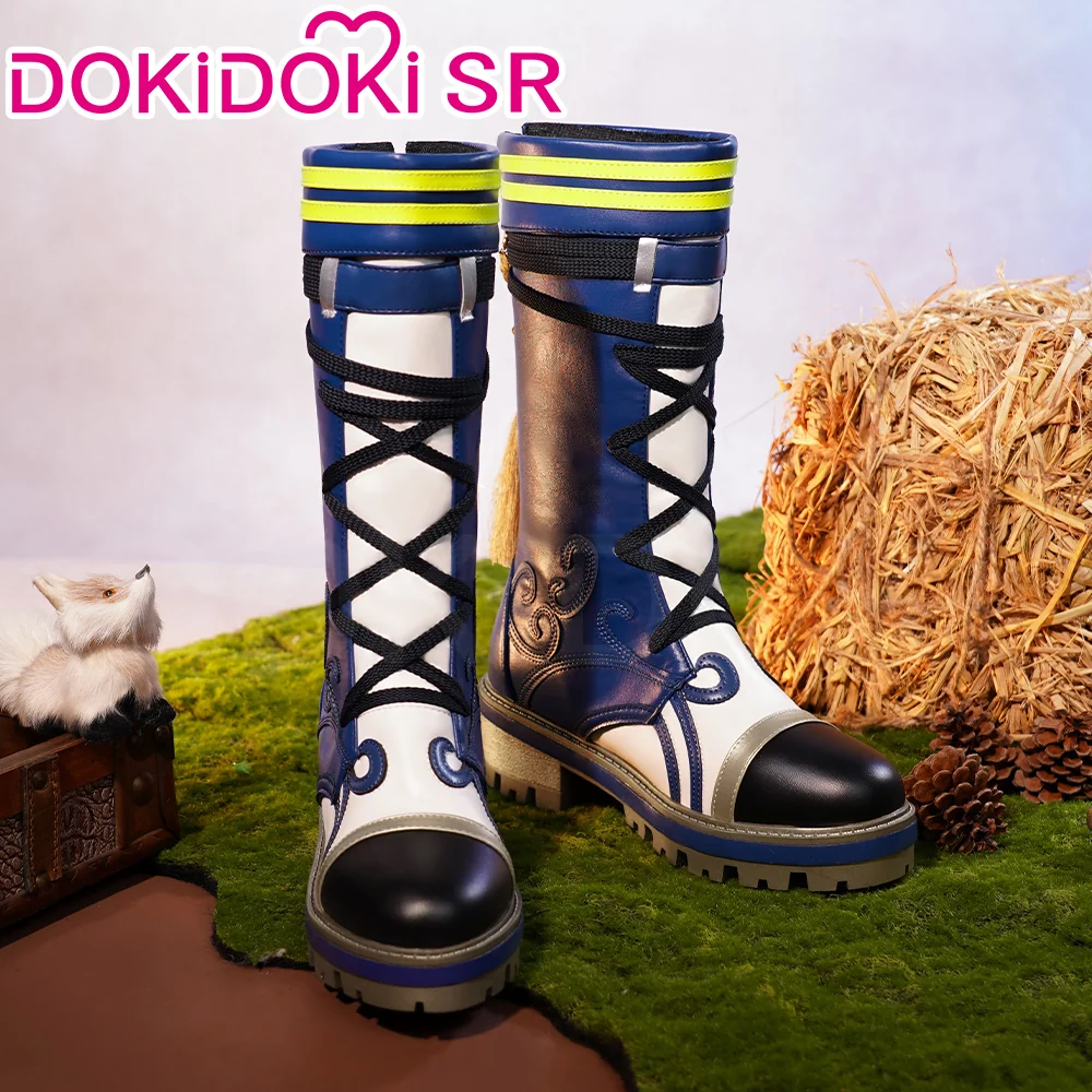 DokiDoki-SR Game Genshin Impact Cosplay Tighnari Costume Dendro Sumeru / Shoes - Image 14