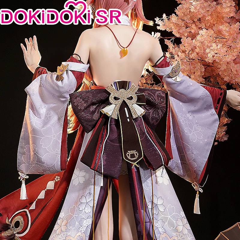 【Ready For Ship】【Last Batch】DokiDoki-SR Game Genshin Impact Yae Miko Cosplay Costume / Shoes - Image 3