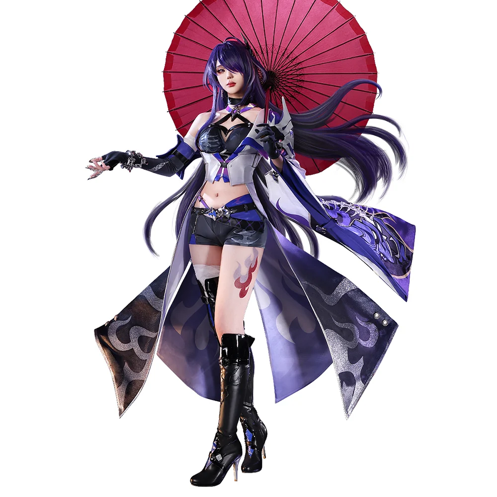 【Ready For Ship】DokiDoki-SR Game Honkai: Star Rail Cosplay Acheron Costume - Image 7