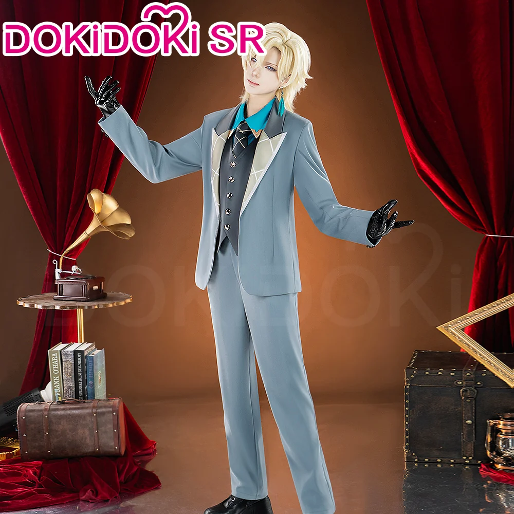 【Ready For Ship】【Last Batch】DokiDoki-SR Game Honkai: Star Rail Cosplay Aventurine Costume Shajin Suit Light Cone - Image 2