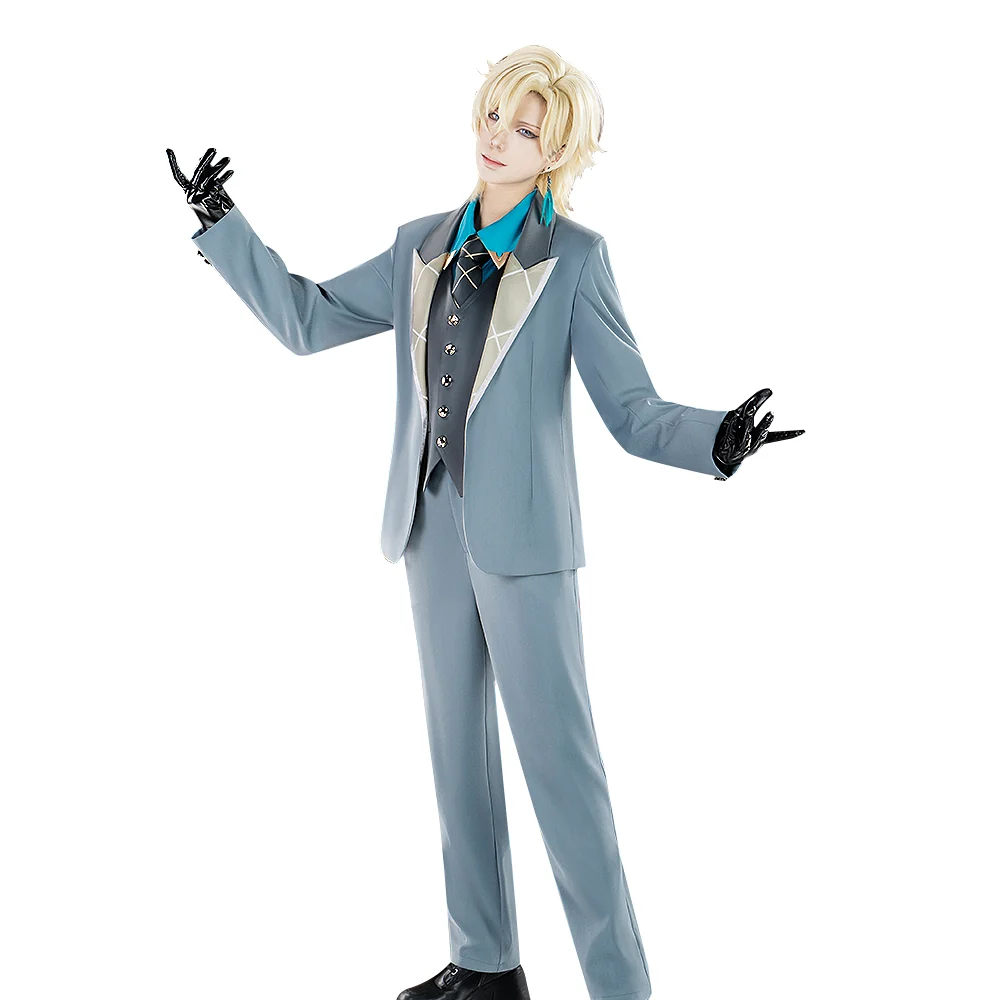 【Ready For Ship】【Last Batch】DokiDoki-SR Game Honkai: Star Rail Cosplay Aventurine Costume Shajin Suit Light Cone - Image 5