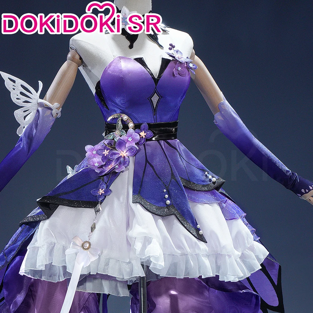 DokiDoki-SR Game Honkai: Star Rail Cosplay Castorice Costume Gossamer Flutter - Image 2