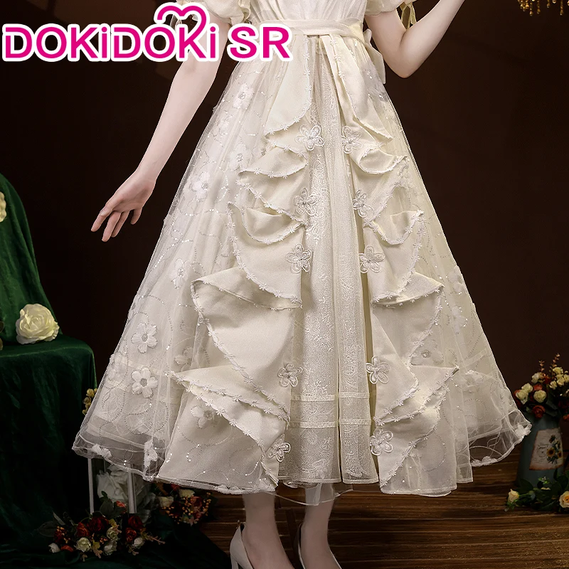DokiDoki-SR Game Identity V Cosplay Little Girl Eurydice Costume / Wig idv - Image 2
