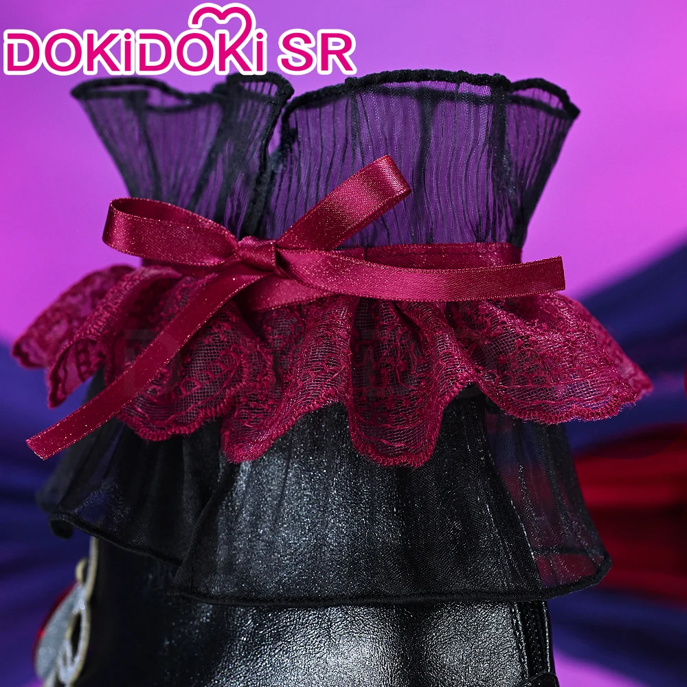 DokiDoki-SR Game Identity V Cosplay Little Girl Shoes idv Miss Pomegranate Plate - Image 4